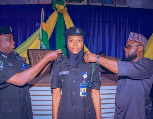 KANO STATE POLICE COMMAND PERSONNEL WELFARE: CP SALMAN DOGO GARBA DECORATES 272 SENIOR POLICE OFFICERS OF KANO COMMAND WITH NEW RANKS