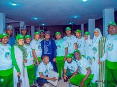 A DINNER PARTY AT BORNO STATE GOVERNMENT HOUSE ATTENDED BY NORTHERN NIGERIAN YOUTH FOR HE TINUBU and HE Kasshim Shettima