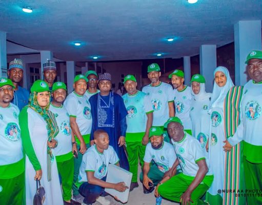 A DINNER PARTY AT BORNO STATE GOVERNMENT HOUSE ATTENDED BY NORTHERN NIGERIAN YOUTH FOR HE TINUBU and HE Kasshim Shettima
