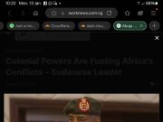 Colonial Powers Are Fueling Africa’s Conflicts – Sudanese Leader