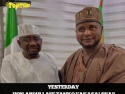 Yesterday Hon .Abdullahi Tanko Yakasai Senior Special Assistant To The President On Community’s Engagement North west paid a condolence visit to Alh. Abdullahi Abbas the Kano State APC Party Chairman