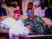 Today, on behalf of my boss, President Bola Ahmed Tinubu, I inducted two Agusta A-109S Trekker Power Attack Helicopters into the Nigerian Air Force (NAF), with a solemn promise that his administration will continue to invest in cutting-edge defence technologies and provide the Nigerian military with the resources needed to end insecurity in the country.