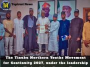 Tinubu Northern Youths Movement for Continuity 2027 Courtesy Visit to Dr. Nasir Gawuna
