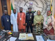 CP IBRAHIM ADAMU BAKORI, PhD RECEIVES COURTESY VISITS FROM CCB STATE DIRECTOR, CHAIRMAN OF MU HADU MU GYARA, MANAGEMENT OF BOMPAI PCS