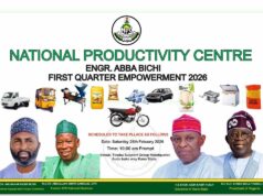OFFICIAL PRESS STATEMENT The National Productivity Centre (NPC) hereby announces the forthcoming First Quarter Empowerment Programme 2026,